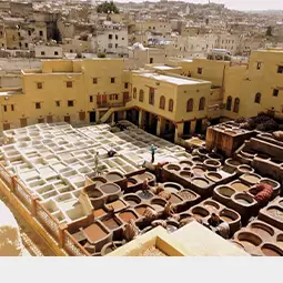 Cidade de Fez no Marrocos